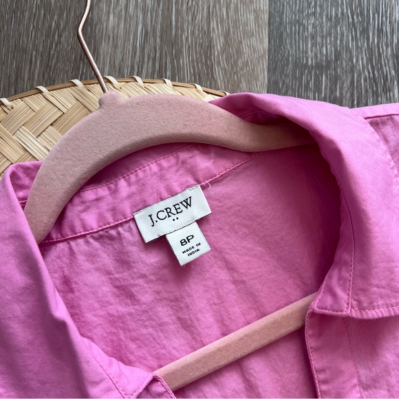 J. Crew pink sleeveless collared midi dress‎ - Picture 4 of 10